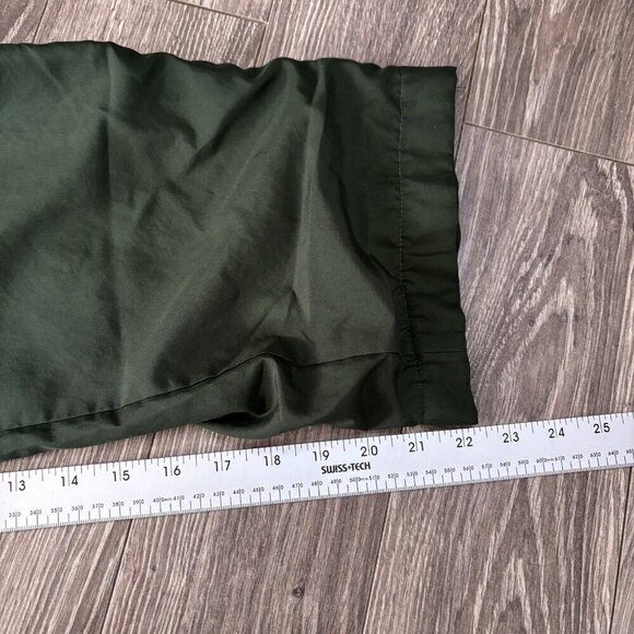 VTG Y2K Champion Snap Button Tearaway Track Pants Mens XS Green Sweatpants Baggy - Picture 6 of 16